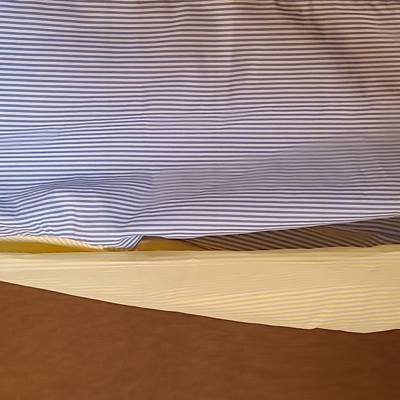 Leasty multi colored stripe button up shirt Sz S - Picture 2 of 6